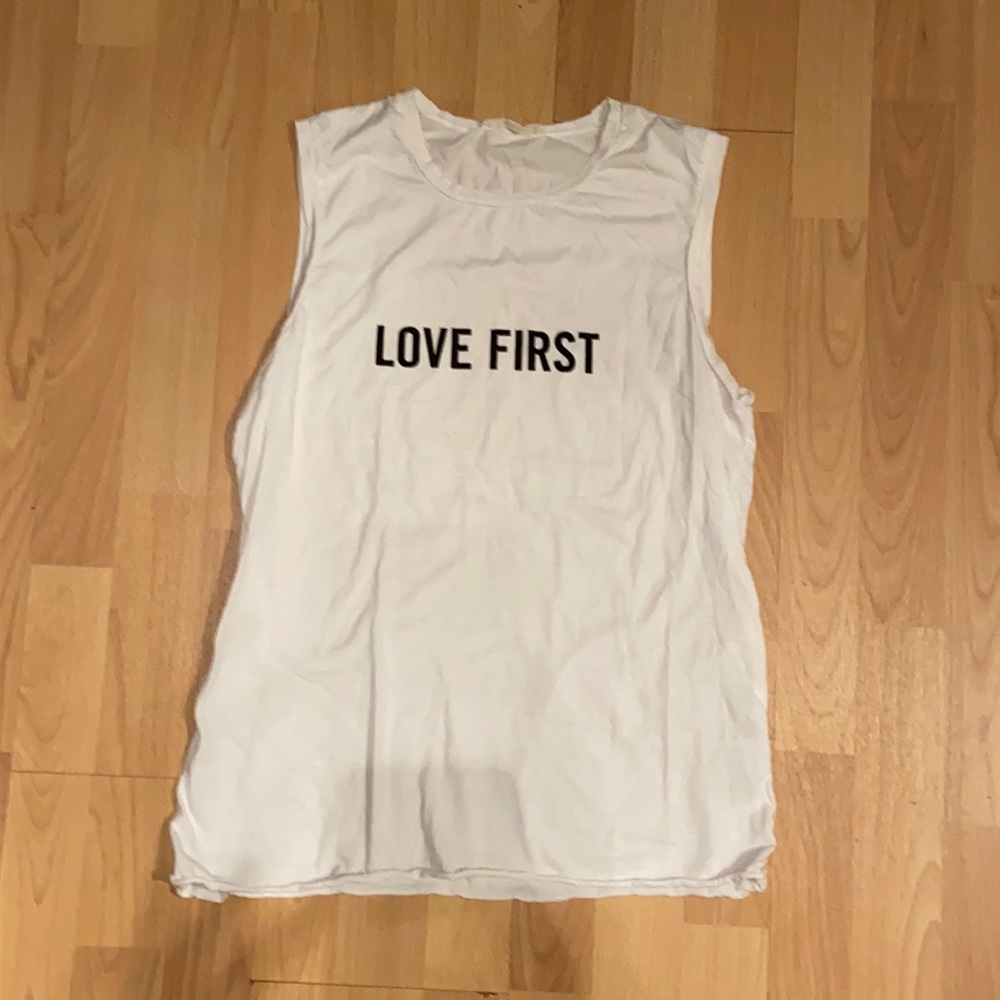 Nili Lotan white ‘first love’ muscle tee